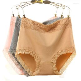 Women's Panties Plus Size Lace Underpants For Women Female Comfort Intimates Underwear Sexy Lingerie High Waist
