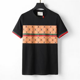 Men's T-shirts Designer Luxury Men's Tees wear summer round neck sweat absorbing short sleeves outdoor breathable cotton printed lovers' clothing Polos