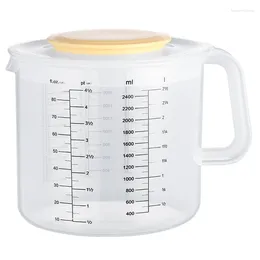 Measuring Tools Plastic Ounce Cups And Mixing Pitcher For Baking With Lid Liquid Jugs/Jar In Ml Splash Guard