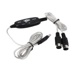 100setlot New 2M USB INOUT MIDI Interface Cable Converter PC to Music Keyboard Cord Adapter6437631