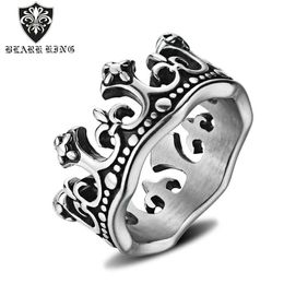 Band Rings Crown ring crown King stainless steel accessories hand jewelry