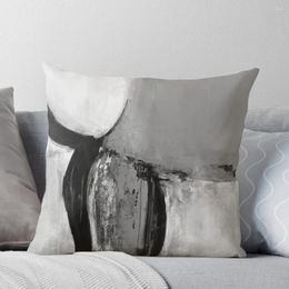 Pillow Black White Grey Abstract Throw Decorative Cover Sofa S