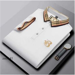 Ralphs Laurene Polo Shirt High End Embroidered Sleeved Cotton Polo Shirt Men T Shirt Korean Fashion Clothing Summer Luxury Top Top Qual 5787
