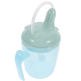 Water Bottles Disabled Drinking Cup With Straw Patient Maternity Feeding Practical Convenient