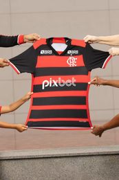 24 25 Flamengo soccer jerseys 2024 2025 football shirts men sets kids kit camisa de futebol PEDRO DIEGO GERSON GABI LORRAN PULGAR football shirt uniform