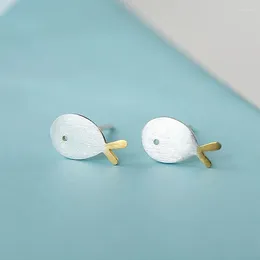 Stud Earrings VOQ Fashion Silver Colour Animal Small Fish For Women Jewellery