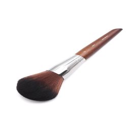 Makeup Brushes Professional Artist Long Wood Handle Classic Soft Wavy Bristle 130 Large Round Cosmetic Tools Powder Brush For Face And Otnql