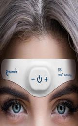 White Head Massager Battery TENS Insomnia Sleep Instrument Microcurrent Sleep Gel for Depression Migraine Biological Clock Regulat5285218