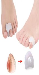 10PCS Toe Separators Bunion Pads Hammer Toes Straightener Toe Spacers Corrector for Overlapping Toes and Drift Pain Hallux Valgus5334029