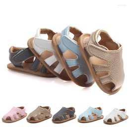 First Walkers 0-18M Baby Summer Born Sandals Infant Boys Shoes Cotton Soft Sole Non-Slip Toddler Walker Crib