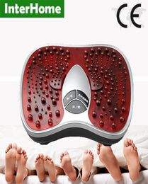 New Foot Reflexology Electric Vibrating Foot Massage Infrared Heat Therapy Body Relax Blood Circulation Warm Cold Feet Massager7963387