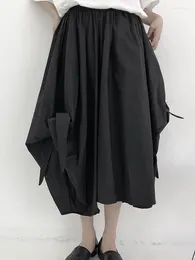 Skirts Ladies' Skirt Summer Dark Personality Pleated Hong Kong Style Retro Fashion Loose Large Size