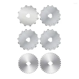 45Mm Crochet Edge Rotary Cutter Blades Skip-Stitch Perforating Replacement Blade Pack Of 6 Easy Install