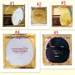 Gold BioCollagen Facial Mask Face Mask Crystal Gold Powder Collagen Facial Masks Moisturising Antiaging beauty products in stock2231032