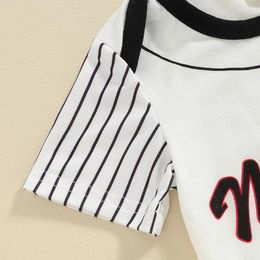 Clothing Sets Born Baby Boy Baseball Clothes Jersey Shirt Mamas Romper Shorts Infant Outfits