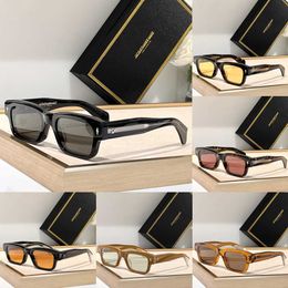 luxury high quality designer sunglasses men Sunglasses for women handmade chunky plate frame foldable Accessories glasses