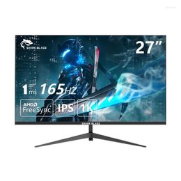 Inch 1K Monitor 165HZ Display LED Curved Screen Computer Gaming PC HD DP/HDMI Interface 1920 1080