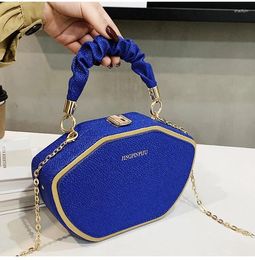 Evening Bags Box Shape Crossbody Bag For Women 2024 Luxury Handbags Designer Leather Small Shoulder Fashion Female Purse