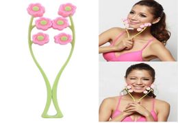 Portable Facial Massager Roller Flower Shape Elastic Anti Wrinkle FaceLift Slimming Face Face Shaper Relaxation Beauty Tools6965423