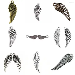 Charms Jewelry Making Supplies Car Pendant Wing Crafts