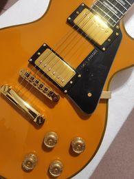 Yellow R andy Rhodes Guitar, frets binding,Abr-1 Bridge, Large electronic,