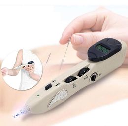 Electric Acupuncture Meridian Pen Electronic Acupuncture Pen Point Detector Acupressure Massage Pain Therapy Face Care Health6150228