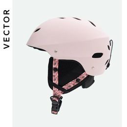 VECTOR Man Women Snowboard Snowmobile Ski Helmet CE Certification Adult Windproof Skating Skateboard Snow Sports Cycling Helmets 240124