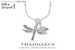 Charm Necklace Dragonfly Sun Winter Fashion Bohemia Jewellery Europe 925 Sterling Silver Bijoux Gift For Women Girl 2011246609878
