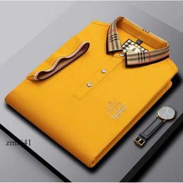 Ralphs Laurene Polo Shirt High End Embroidered Sleeved Cotton Polo Shirt Men T Shirt Korean Fashion Clothing Summer Luxury Top Top Qual 2991