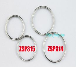 key chain ring 1625mm1830mm split rings double loop ring stainless steel can Mix DIY Jewellery 100pcslot ZSP314 ZSP31516447564446522