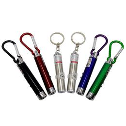 Laser Pointers Mini 3In1 Led Light Pointer Key Chain Flashlights Torch Flashlight Money Detector 6 Colours Drop Delivery Electronics G Dhqbf