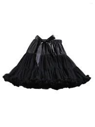 Skirts Women S Mesh Tutu Skirt Classic Elastic Layered 50s Vintage Tulle Ballet Bubble Fluffy Petticoat For Party