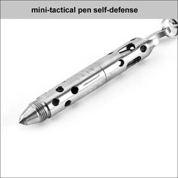 1 PCS dual purpose tactical pen penoutdoor portable pen writing pen self-defense Multifunction pen Mini Pocket-size 240129