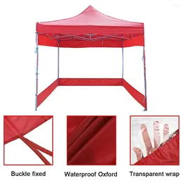 Tents And Shelters DIY Multi Size Thicken Rainproof Portable Only Side Wall Canopy Waterproof Outdoor Oxford Cloth Garden Party Shade