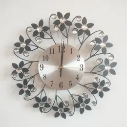 Wall Clocks Creative Iron Art Metal Living Room Home Decoration Clock