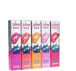 Lip Gloss Peeloff Lasts for 24h No Stain Marine Collagen Lipstick Balm Plant Romantic Bear 6 Colors Makeup Moisturizing 7409719