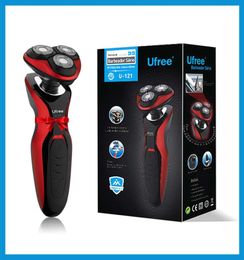 U U121 Face Care Men Beard Trimmer Machine Rechargeable Electric Shaver Floating Blade Heads Shaving Razors 1009669223