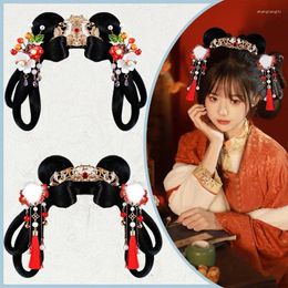Hair Clips Vintage Chinese Bun Maker For Hanfu Accessories Girls Women