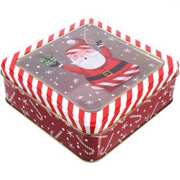 Gift Wrap Tinplate Box Boxes For Presents Christmas Candy Containers Cookie Jar