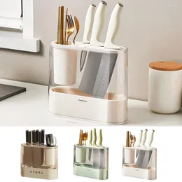 Kitchen Storage Cutter Holder Independent Disassembly Large Capacity Space-saving Rust-resistant Chopsticks Spoons Stand Supply