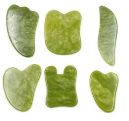 Jade Massage Gua Sha Tools Natural Stone Scraper Massager Guasha For Face Lifting Body Slimming Health1252126