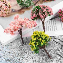 Decorative Flowers 27 Pcs Gift For Friend Artificial Trees Decorate Home Micro Simulation Flower Decoration Accessories