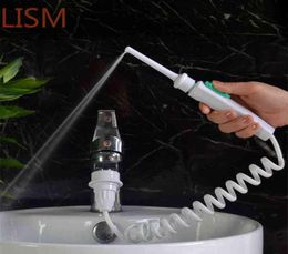 Oral Hygiene dental cleaning polishing LISM Water Dental Flosser Faucet Oral Irrigator Floss Pick Irrigation Teeth Cleaning Machin1936303