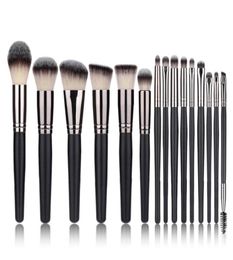 15pcs Makeup Brushes Set Soft Synthetic Hair Foundation Contour Concealer Eye Shadow Eyelash Lip Make up Brush Cosmetic Beauty Too5798197