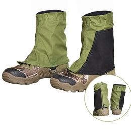 Waterproof Snow Leg Gaiters Hiking Boot Legging Shoes Warmer Snake Shoe Cover Tourist Outdoor Camping Trekking Climbing Hunting240129