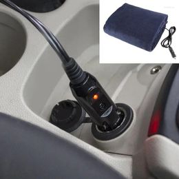 Blankets 1pcs 12V Car Electric Heated Blanket Energy Saving Warm Autumn Winter Heating RV SUV Truck