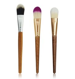 Makeup Cosmetic Brush Single Bamboo Handle Blusher Universal Powder Foundation Brush Fast F31709371558