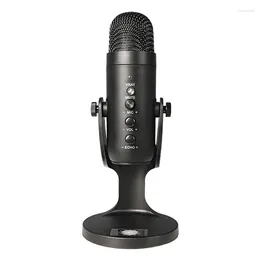 Microphones USB Microphone Condenser Type C Phone For PC Laptop Gaming Streamingtik Tok Youtube