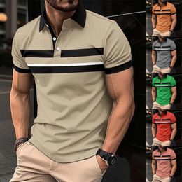 Men's T Shirts Fashion Spring And Summer Casual Short Sleeved Mens Tall Sizes Turtleneck Tee For Men Pack V Neck