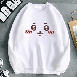 Women's Hoodies Kawaii Chiikawa Hoodie Cute Sumikko Gurashi Print Sweatshirt Unisex Fashion Pullover Aesthetic Autumn Winter Long Sleeve